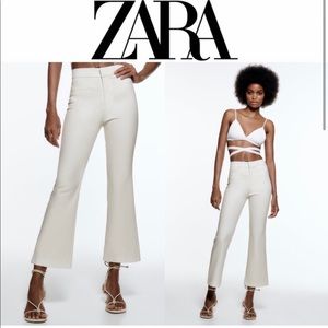 Zara mini flare pants